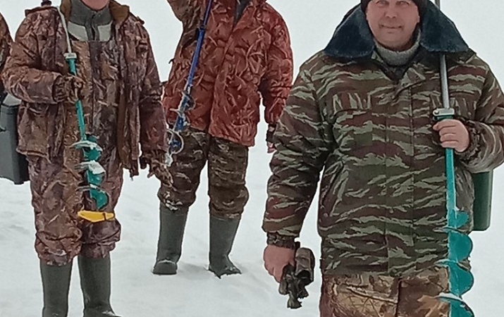 Зимняя рыбалка в Браславе