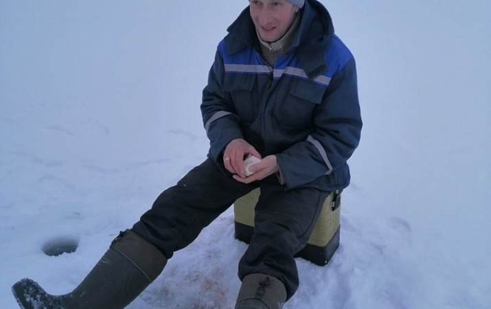 Зимняя рыбалка в Браславе