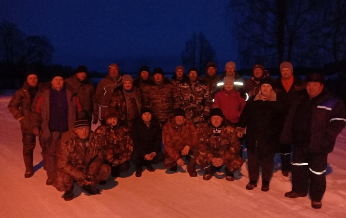 Зимняя рыбалка в Браславе