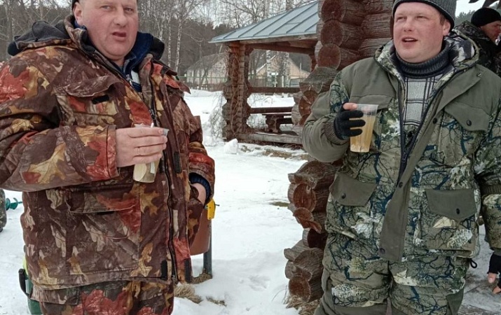 Зимняя рыбалка в Браславе