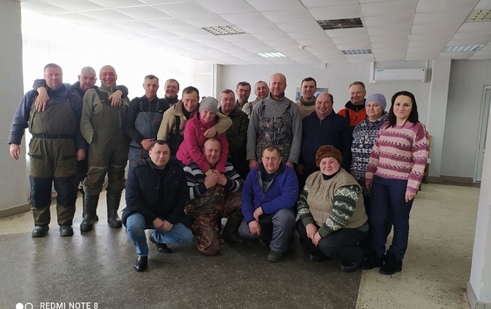 Зимняя рыбалка в Браславе